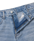 MUSINSA STANDARD WOMAN MUSINSA STANDARD WOMAN Women's Basic Denim Shorts [Light Indigo]