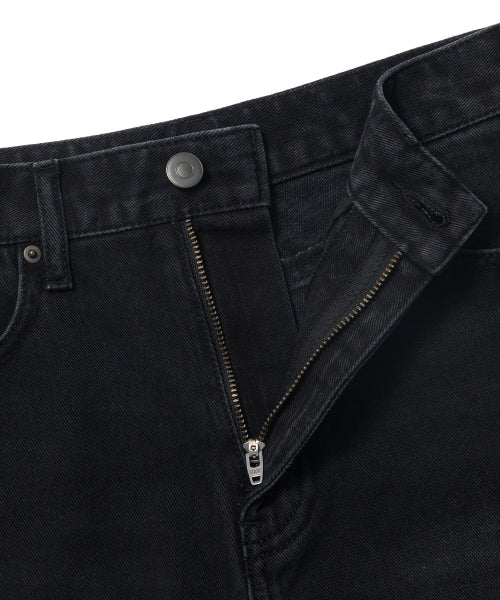MUSINSA STANDARD WOMAN MUSINSA STANDARD WOMAN Women's Basic Denim Shorts (Washed Black)