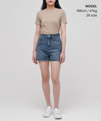 MUSINSA STANDARD WOMAN MUSINSA STANDARD WOMAN Denim Shorts Medium Indigo