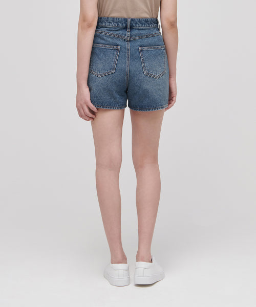 MUSINSA STANDARD WOMAN MUSINSA STANDARD WOMAN Denim Shorts Medium Indigo
