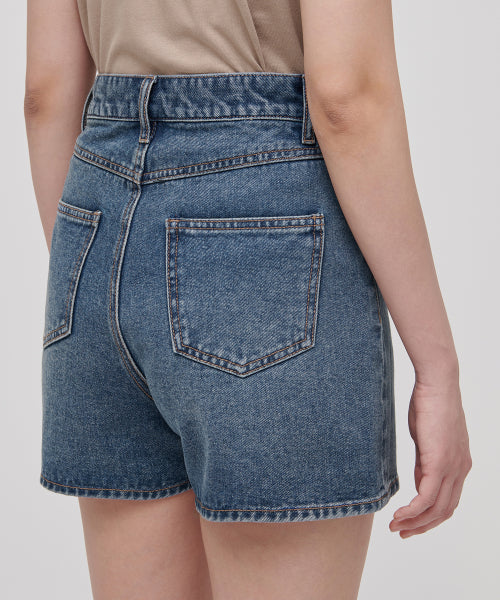 MUSINSA STANDARD WOMAN MUSINSA STANDARD WOMAN Denim Shorts Medium Indigo