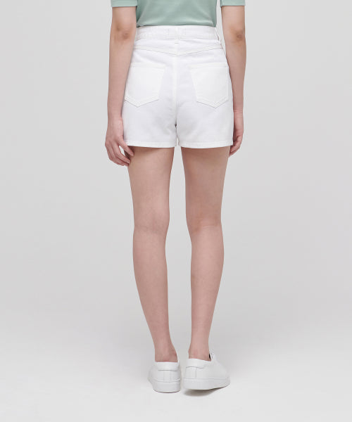 MUSINSA STANDARD WOMAN MUSINSA STANDARD WOMAN Women's Basic Denim Shorts White