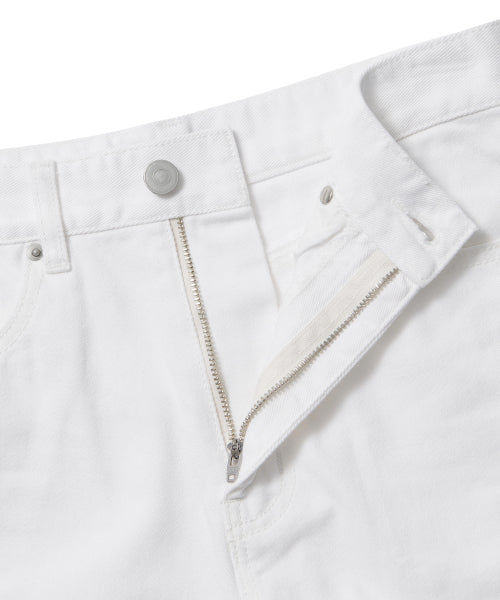 MUSINSA STANDARD WOMAN MUSINSA STANDARD WOMAN Women's Basic Denim Shorts White