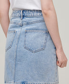 MUSINSA STANDARD WOMAN MUSINSA STANDARD WOMAN Denim Mini Skirt Light Indigo