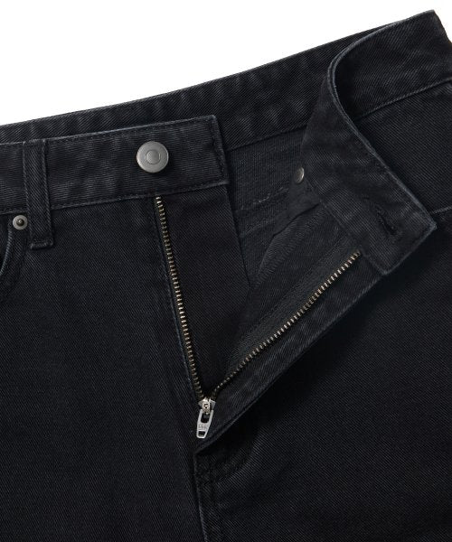 MUSINSA STANDARD WOMAN MUSINSA STANDARD WOMAN Denim Mini Skirt (Washed Black)