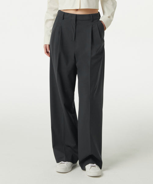 MUSINSA STANDARD WOMAN MUSINSA STANDARD WOMAN Slacks Women's Lightweight High Waist Wide