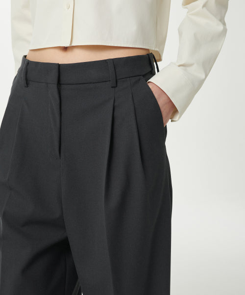 MUSINSA STANDARD WOMAN MUSINSA STANDARD WOMAN Slacks Women's Lightweight High Waist Wide