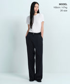 MUSINSA STANDARD WOMAN MUSINSA STANDARD WOMAN Slacks Women's Lightweight High Waist Wide