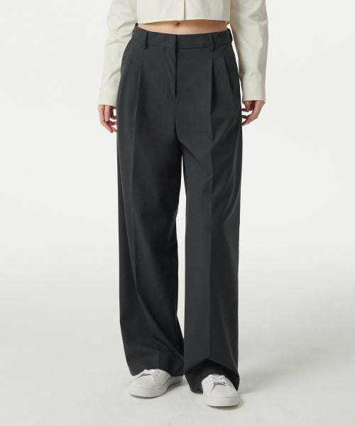 MUSINSA STANDARD WOMAN MUSINSA STANDARD WOMAN Slacks Women's Lightweight High Waist Wide