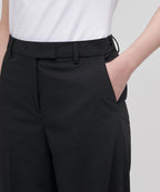 MUSINSA STANDARD WOMAN MUSINSA STANDARD WOMAN Slacks Wide Fit [Black]