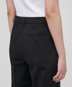 MUSINSA STANDARD WOMAN MUSINSA STANDARD WOMAN Slacks Wide Fit [Black]
