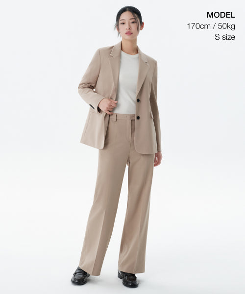 MUSINSA STANDARD WOMAN MUSINSA STANDARD WOMAN Women's Basic Blazer Beige