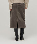 MUSINSA STANDARD WOMAN MUSINSA STANDARD WOMAN Corduroy Midi Skirt Khaki Brown