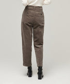 MUSINSA STANDARD WOMAN MUSINSA STANDARD WOMAN Women's Tapered Corduroy Pants Khaki Brown