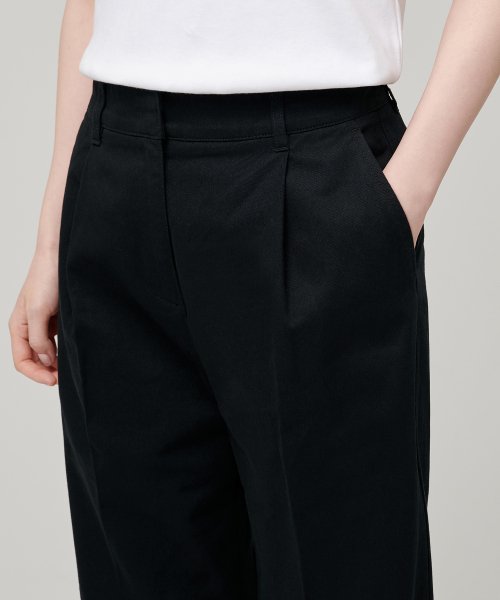 MUSINSA STANDARD WOMAN MUSINSA STANDARD WOMAN Women's Tapered Chino Pants Black