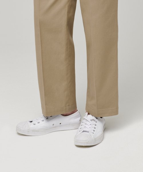 MUSINSA STANDARD WOMAN MUSINSA STANDARD WOMAN Women's Tapered Chino Pants [Beige]