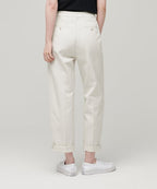 MUSINSA STANDARD WOMAN MUSINSA STANDARD WOMAN Women's Tapered Chino Pants Cream