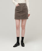 MUSINSA STANDARD WOMAN MUSINSA STANDARD WOMAN Women's Corduroy Mini Skirt Khaki Brown