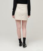 MUSINSA STANDARD WOMAN MUSINSA STANDARD WOMAN Women's Corduroy Mini Skirt (Cream)