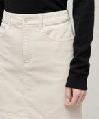 MUSINSA STANDARD WOMAN MUSINSA STANDARD WOMAN Women's Corduroy Mini Skirt (Cream)
