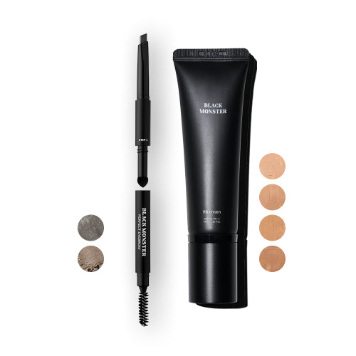 BLACKMONSTER BLACKMONSTER First Impression Set (Eyebrow + BB Cream)