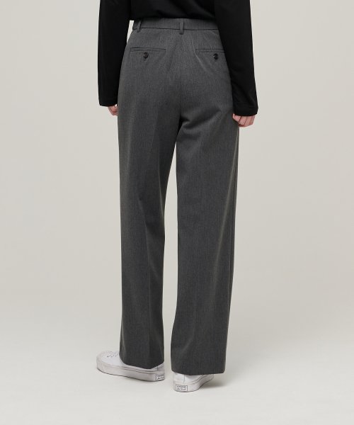 MUSINSA STANDARD WOMAN MUSINSA STANDARD WOMAN Slacks Medium Gray