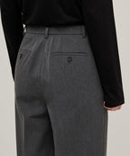 MUSINSA STANDARD WOMAN MUSINSA STANDARD WOMAN Slacks Medium Gray