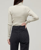MUSINSA STANDARD WOMAN MUSINSA STANDARD WOMAN Women's Ribbed Slim Turtleneck Knit (Size M)