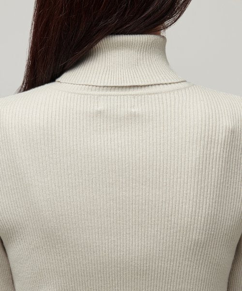 MUSINSA STANDARD WOMAN MUSINSA STANDARD WOMAN Women's Ribbed Slim Turtleneck Knit (Size M)