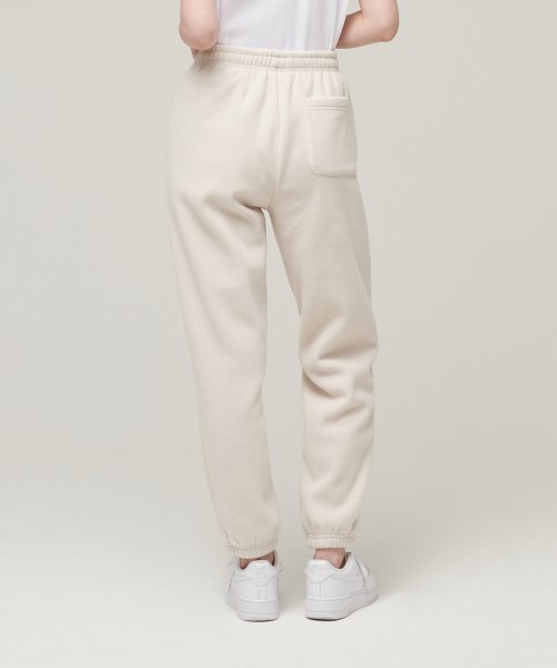 MUSINSA STANDARD WOMAN MUSINSA STANDARD WOMAN Women's Polar Fleece Sweatpants [Ivory]