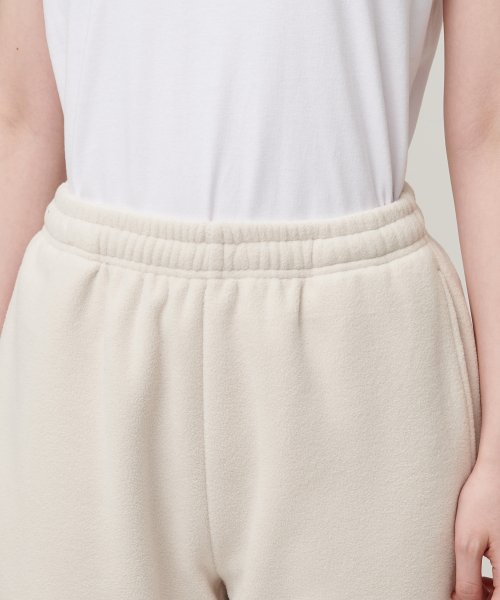 MUSINSA STANDARD WOMAN MUSINSA STANDARD WOMAN Women's Polar Fleece Sweatpants [Ivory]