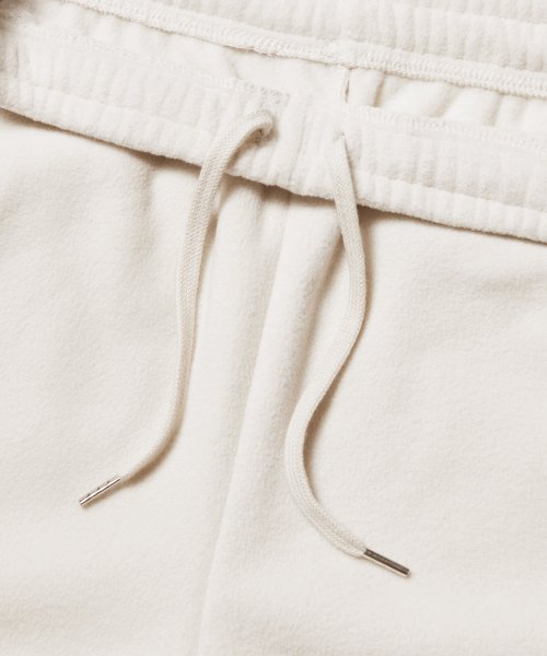 MUSINSA STANDARD WOMAN MUSINSA STANDARD WOMAN Women's Polar Fleece Sweatpants [Ivory]