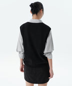 MUSINSA STANDARD WOMAN MUSINSA STANDARD WOMAN Women's Knit Vest Black