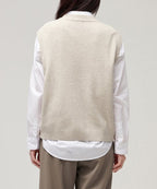 MUSINSA STANDARD WOMAN MUSINSA STANDARD WOMAN Women's Knit Vest Oatmeal