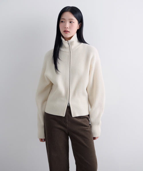 MUSINSA STANDARD WOMAN MUSINSA STANDARD WOMAN Women's Knitwear Zip-up