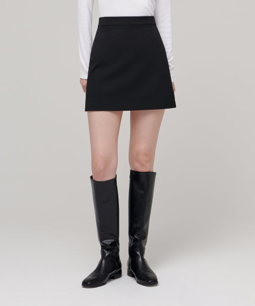 MUSINSA STANDARD WOMAN MUSINSA STANDARD WOMAN Women's Basic Mini Skirt [Black]