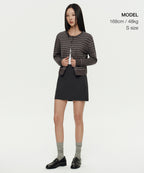 MUSINSA STANDARD WOMAN MUSINSA STANDARD WOMAN Women's Basic Mini Skirt Gray
