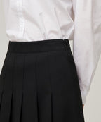 MUSINSA STANDARD WOMAN MUSINSA STANDARD WOMAN Pleated Midi Skirt Black