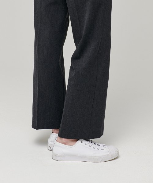 MUSINSA STANDARD WOMAN MUSINSA STANDARD WOMAN Slacks Charcoal Gray