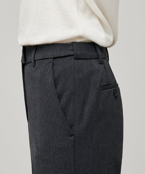 MUSINSA STANDARD WOMAN MUSINSA STANDARD WOMAN Slacks Charcoal Gray