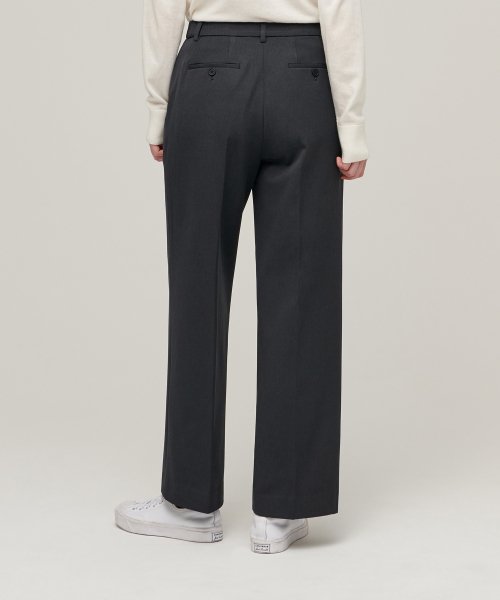 MUSINSA STANDARD WOMAN MUSINSA STANDARD WOMAN Slacks Gray