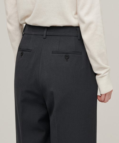 MUSINSA STANDARD WOMAN MUSINSA STANDARD WOMAN Slacks Gray