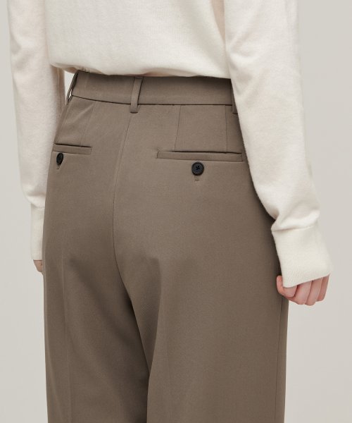 MUSINSA STANDARD WOMAN MUSINSA STANDARD WOMAN Slacks Dusty Beige