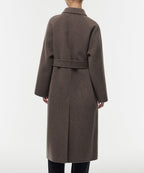 MUSINSA STANDARD WOMAN MUSINSA STANDARD WOMAN Cashmere Blend Handmade Balmacan Robe Coat