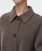 MUSINSA STANDARD WOMAN MUSINSA STANDARD WOMAN Cashmere Blend Handmade Balmacan Robe Coat