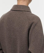 MUSINSA STANDARD WOMAN MUSINSA STANDARD WOMAN Cashmere Blend Handmade Balmacan Robe Coat