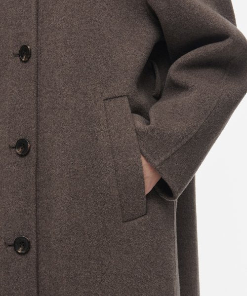 MUSINSA STANDARD WOMAN MUSINSA STANDARD WOMAN Cashmere Blend Handmade Balmacan Robe Coat