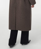 MUSINSA STANDARD WOMAN MUSINSA STANDARD WOMAN Cashmere Blend Handmade Balmacan Robe Coat