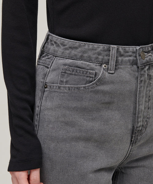 MUSINSA STANDARD WOMAN MUSINSA STANDARD WOMAN Denim Pants Gray