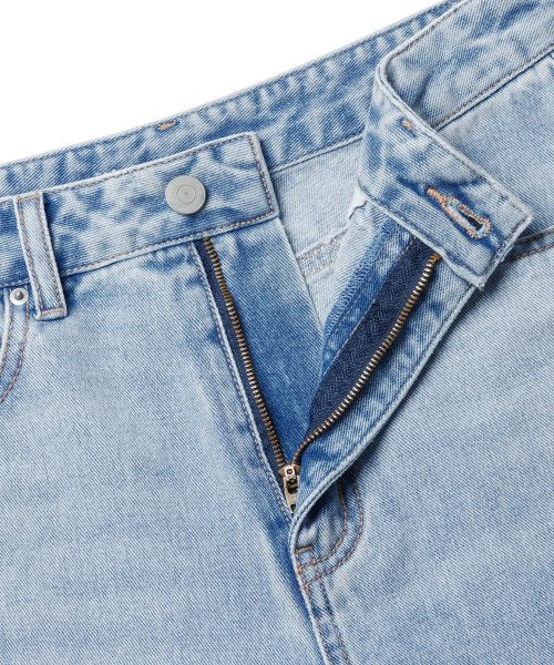 MUSINSA STANDARD WOMAN MUSINSA STANDARD WOMAN Denim Straight Pants (Light Indigo)